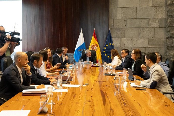 Reunión del Consejo de Gobierno de Canarias