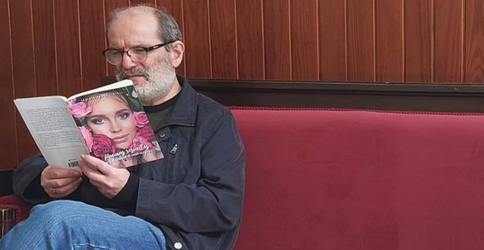 El autor Lorenzo Ramos Jiménez.