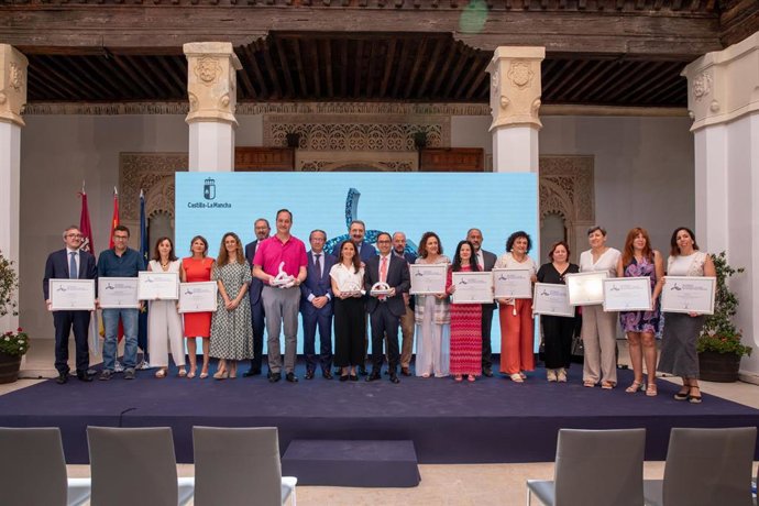 Entrega de los XIII Premios a la Excelencia y la Calidad en la Prestación de los Servicios Públicos de Castilla-La Mancha.