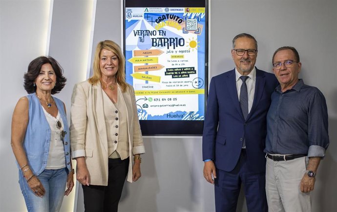 Presentación de los Campamentos Urbanos del Ayuntamiento de Huelva.