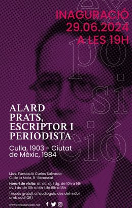 La Fundació Carles Salvador rinde un homenaje al sobrino del maestro, el periodista Alard Prats