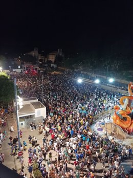 Més de 19.000 persones participen en la Nit dels Focs de Sant Joan de Xàbia