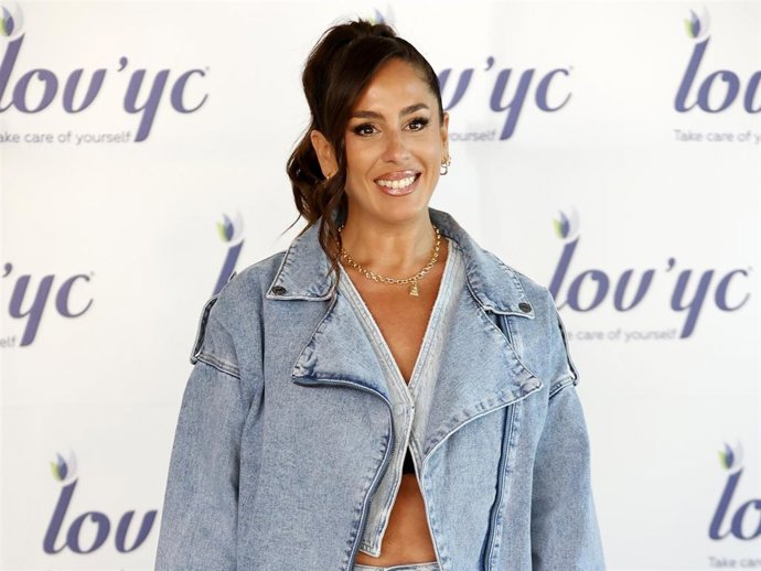 Archivo - Anabel Pantoja durante la presentación de los nuevos productos de Lov'yc en Room Mate Macarena, a 10 de abril de 2024, en Madrid (España).    LOV'YC;FAMOSOS;CREMAS;PRODUCTOS    Antonio Gutiérrez / Europa Press    (Foto de ARCHIVO)    10/4/2024