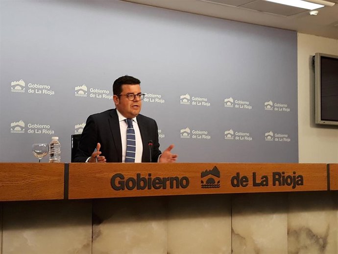 Archivo - EL PORTAVOZ DEL GOBIERNO DE LA RIOJA, ALFONSO DOMÍNGUEZ