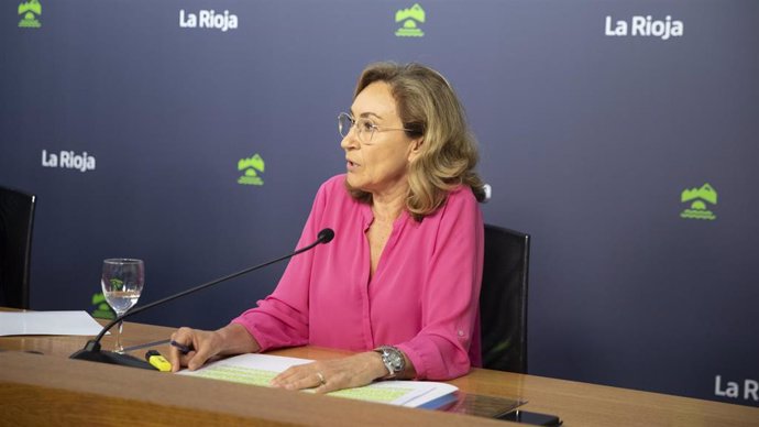 La consejera de Salud y Servicios Sociales, María Martín