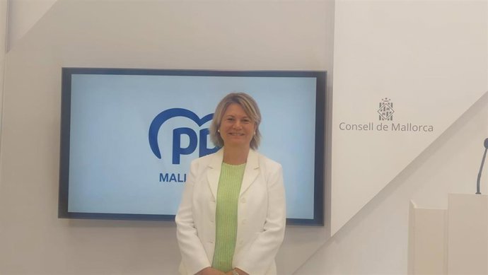 La portavoz del PP en el Consell de Mallorca, Núria Riera.