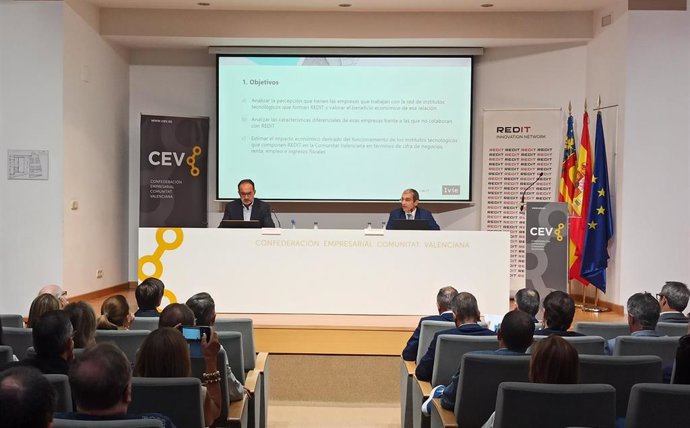 Presentación del informe de impacto económico de los centros de Redit