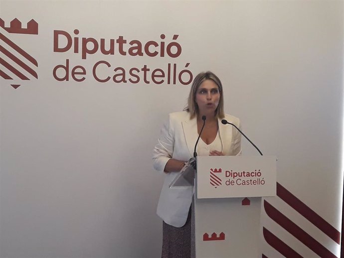 Marta Barrachina, presidenta de la Diputación