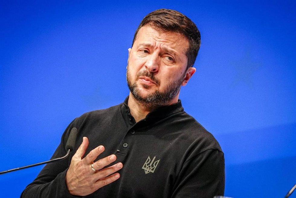 Volodimir Zelenski, presidente de Ucrania