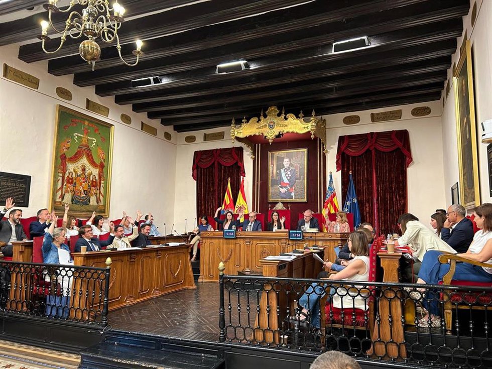 Pleno del Ayuntamiento de Elche