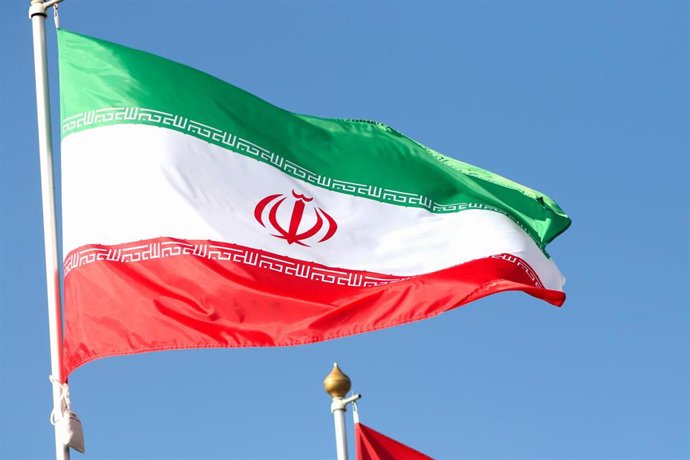Imagen de archivo de la bandera de Irán.