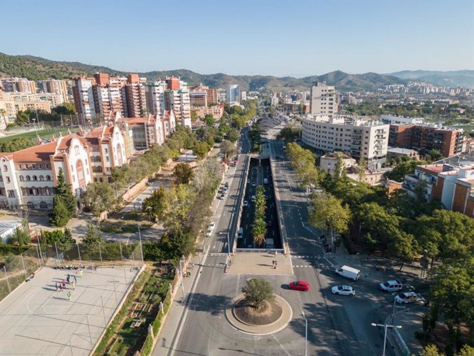 Archivo - La Ronda de Dalt de Barcelona.