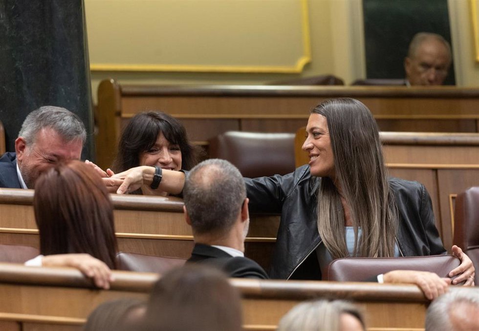La portavoz de Junts en el Congreso, Miriam Nogueras