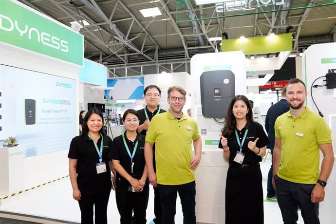 Dyness exhibits at Intersolar Europe 2024