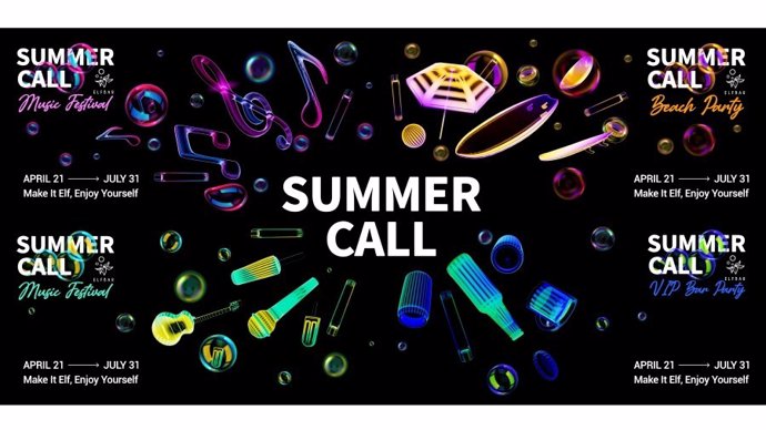 Poster from ELFBAR’s Summer Call Campaign