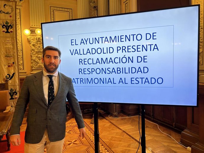 El concejal de Hacienda del Ayuntamiento de Valladolid, Francisco Blanco.