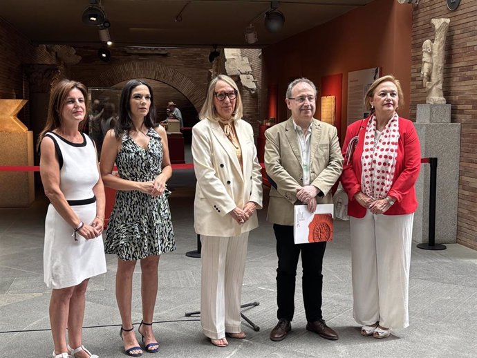 Inauguración de la exposición 'Domus Romana. Vida doméstica en Augusta Emerita' en el Museo Nacional de Arte Romano de Mérida