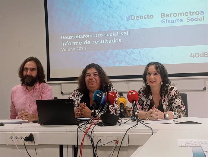 Braulio Gómez, Maria Silvestre e Iratxe Aristegi