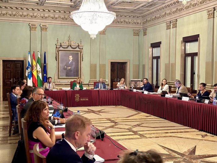 Pleno del Ayuntamiento de Huelva.