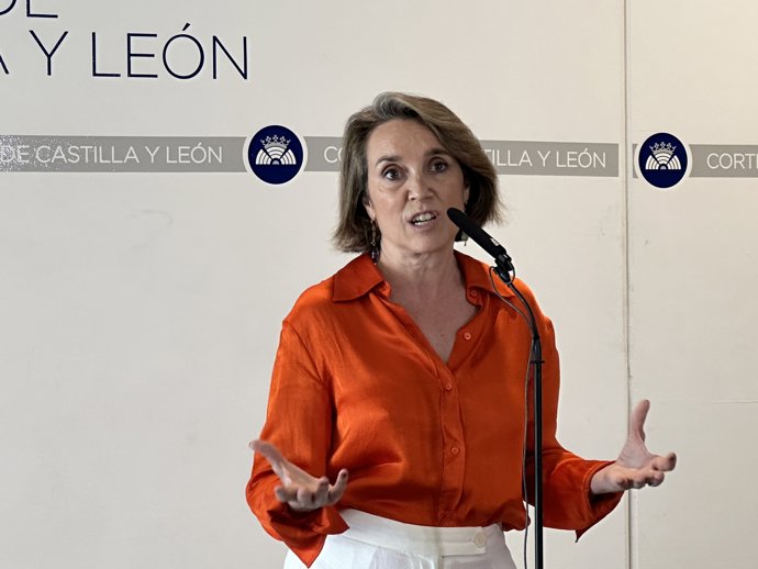 La secretaria general del Partido Popular, Cuca Gamarra.