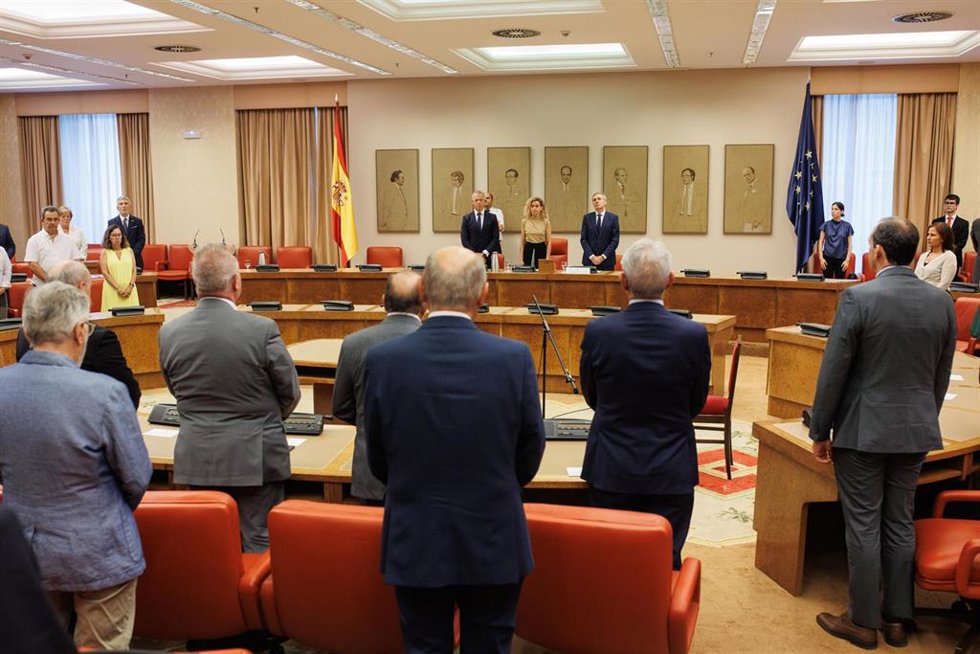 Archivo - Acto de recuerdo y homenaje a las víctimas del terrorismo, en el Congreso de los Diputados, a 27 de junio de 2023, en Madrid (España).
