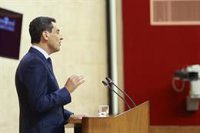 Moreno reprocha a Adelante que hable de "puertas giratorias" en la Junta: "El exviceconsejero de Salud está en el paro"