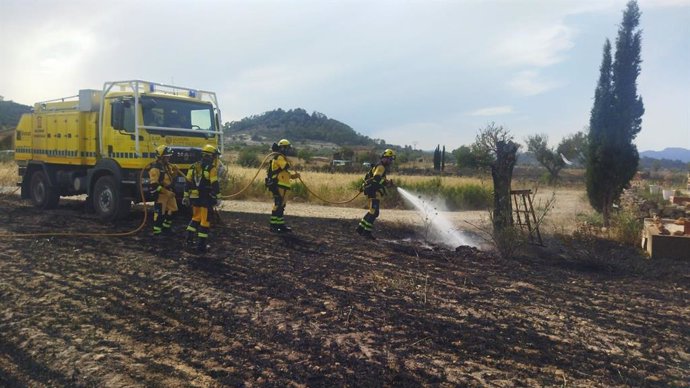 Incendio en Sant Joan