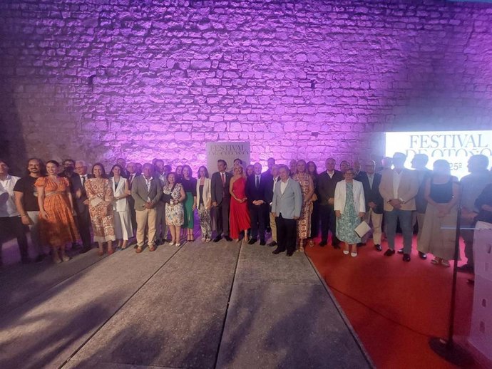 Autoridades participantes en la presentación del XXV Festival de Otoño de Jaén.