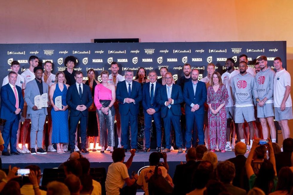 La V Gala del baloncesto español
