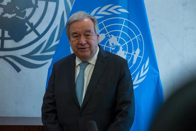 Archivo - El secretario general de la ONU, António Guterres (archivo)