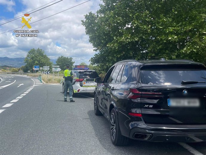 La Guardia Civil investiga a un conductor por circular a 172 km/h por la N-232, a la altura de Rodezno