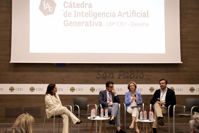 CEU San Pablo y Deloitte presentan su Cátedra Internacional en IA Generativa