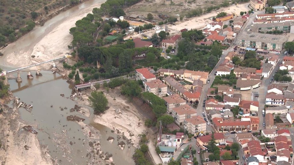 Archivo - Estragos causados por la DANA en la provincia de Toledo.