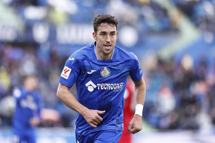 Archivo - Jaime Mata of Getafe CF looks on during the Spanish League, LaLiga EA Sports, football match played between Getafe CF and Sevilla FC at Coliseum de Getafe stadium on March 30, 2024, in Getafe, Madrid, Spain.