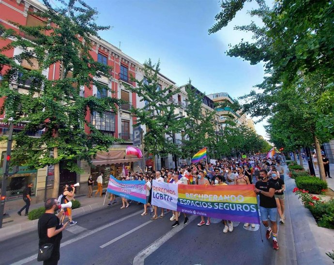Manifestación del Orgullo Crítico, en imagen de archivo