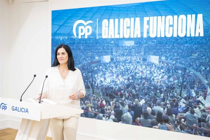 La secretaria xeral del PPdeG, Paula Prado.