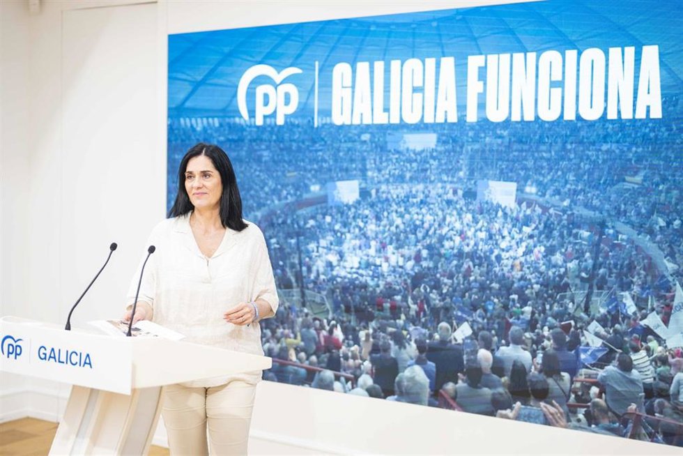La secretaria xeral del PPdeG, Paula Prado.
