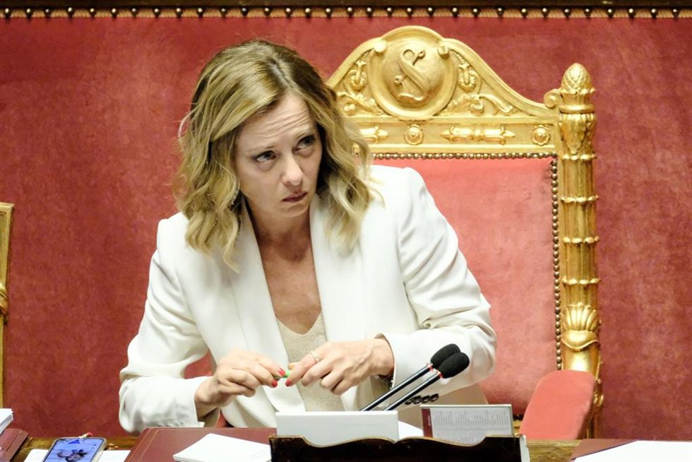 Giorgia Meloni, primera ministra de Italia