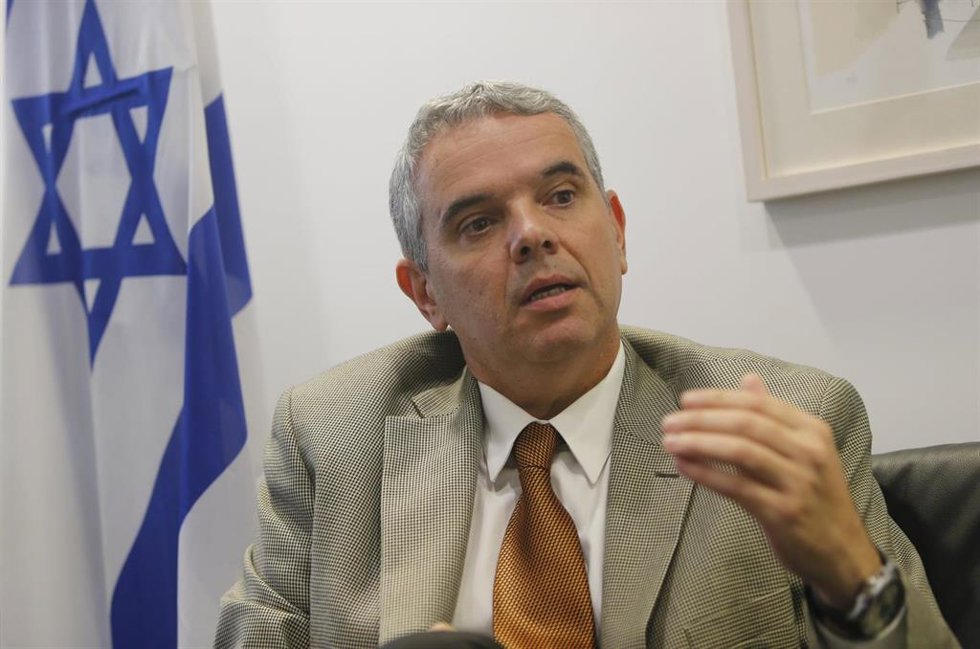 Archivo - El embajador de Israel en Países Bajos, Modi Ephraim.