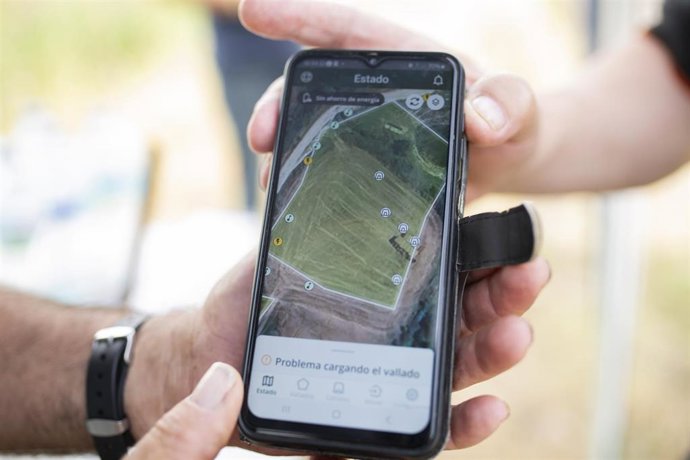 Detalle de la aplicación del vallado virtual
