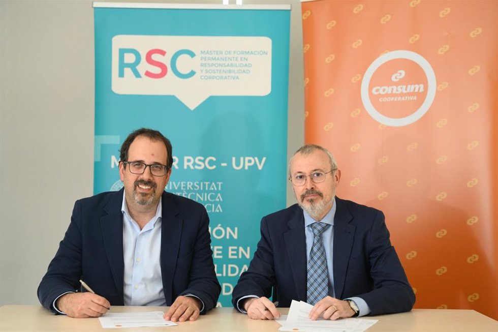 Archivo - Consum se ha unido al Consejo de Empresas del Máster de Formación Permanente en Responsabilidad y Sostenibilidad Corporativa (Máster RSC UPV)