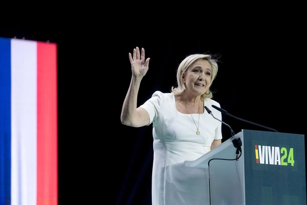 Archivo - La diputada de la Asamblea Nacional de Francia y excandidata a la Presidencia de la República Marine Le Pen