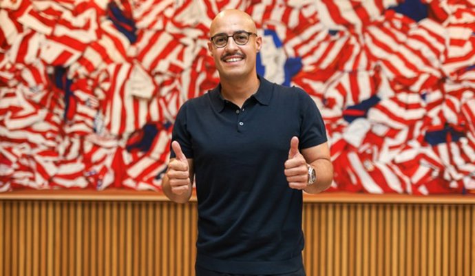 Víctor Martín, nuevo entrenador del Atlético de Madrid femenino.