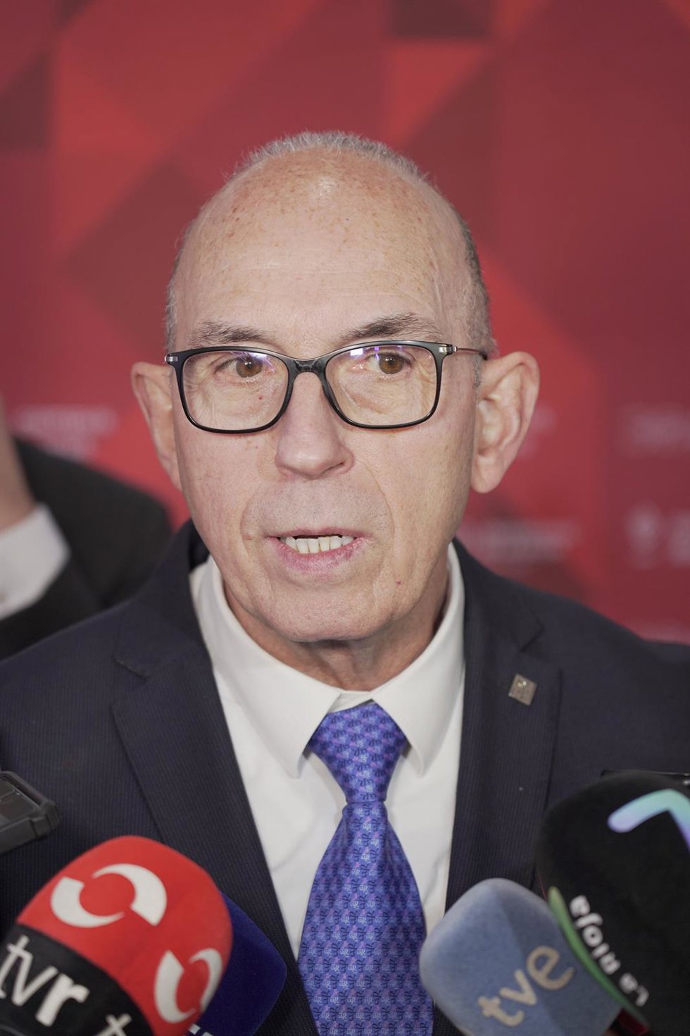 Archivo - El rector de la Universidad de La Rioja, Juan Carlos Ayala Calvo