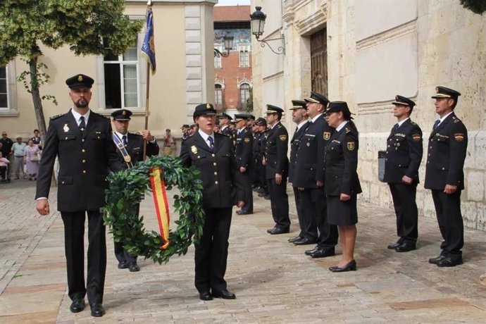 La Policía Nacional rinde homenaje al palentino Luis Lorenzo Navarro, víctima de ETA hace casi cuatro décadas 