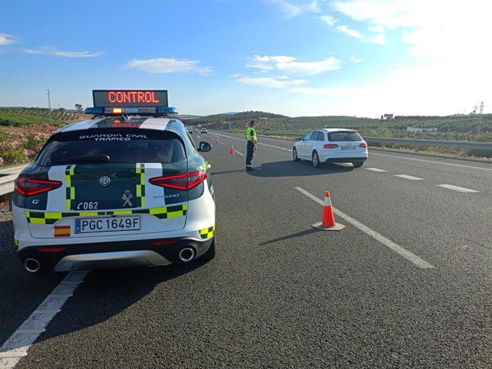 Control del Subsector de Tráfico de la Guardia Civil de Córdoba.