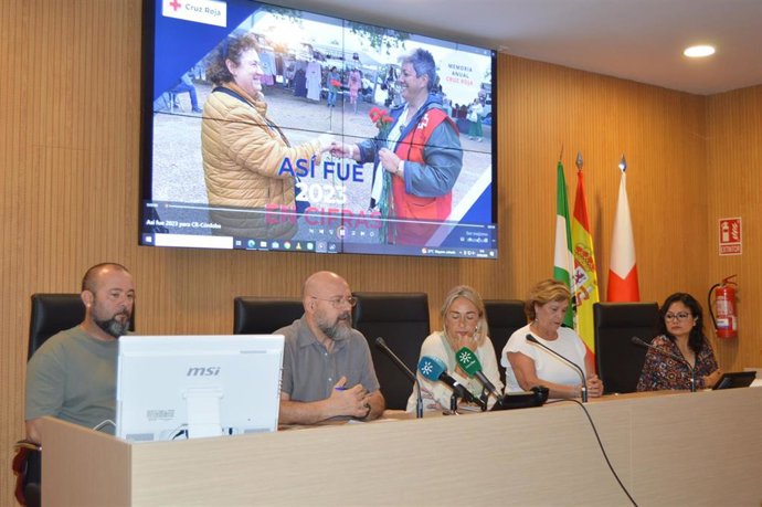 Presentación de la memoria de 2023 de Cruz Roja.