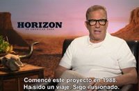 Kevin Costner dirige y protagoniza Horizon: "Sigo sintiendo amor por mi trabajo aunque suponga usar mi propio dinero"