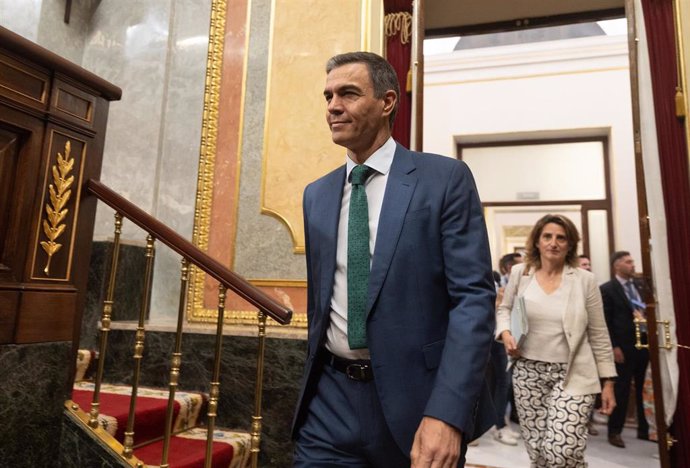 El presidente del Gobierno, Pedro Sánchez 