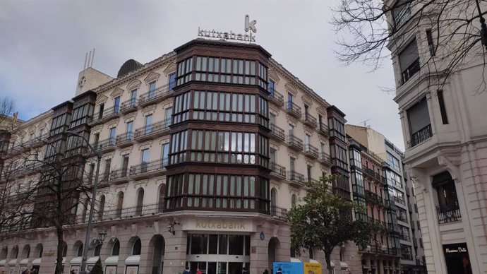 Archivo - Sede de Kutxabank en Bilbao